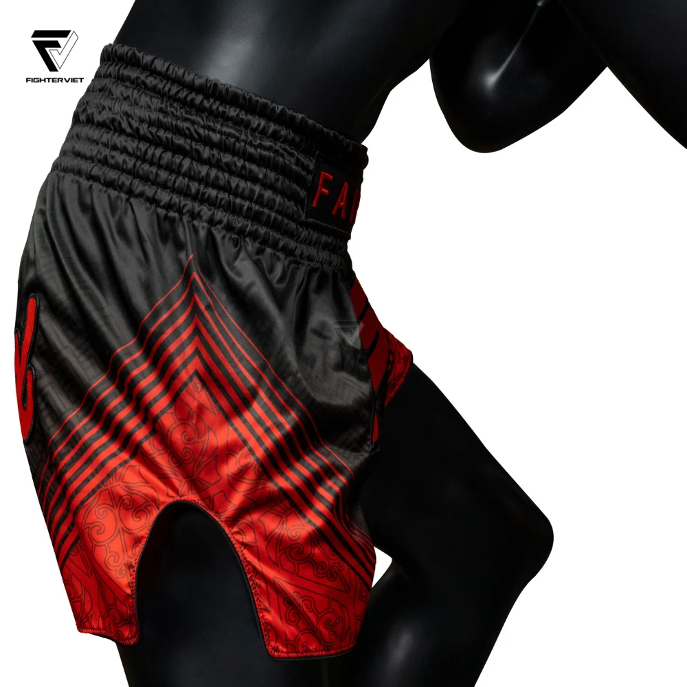 Quần Muay Thai Fairtex x RWS - Black 6 Quần Muay Thai Fairtex x RWS - Black