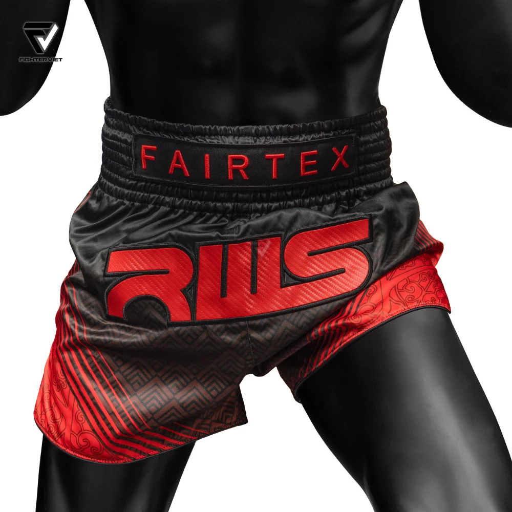 Quần Muay Thai Fairtex x RWS - Black 2 Quần Muay Thai Fairtex x RWS - Black - Ảnh 2