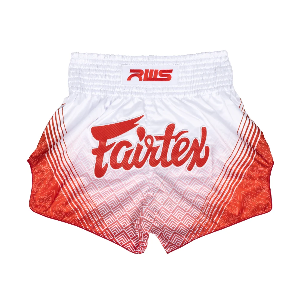 Quần Muay Thai Fairtex x RWS - White 5 Quần Muay Thai Fairtex x RWS - White