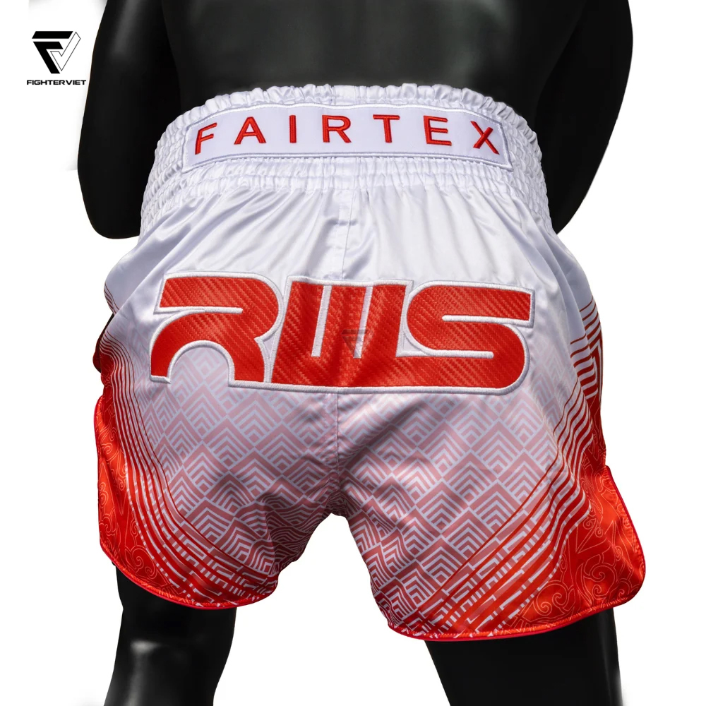 Quần Muay Thai Fairtex x RWS - White 3 Quần Muay Thai Fairtex x RWS - White - Ảnh 3