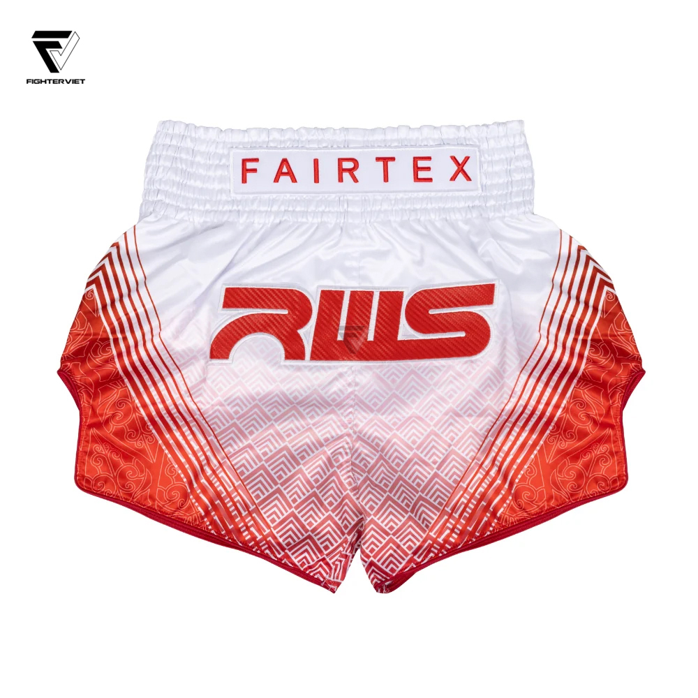 Quần Muay Thai Fairtex x RWS - White 4 Quần Muay Thai Fairtex x RWS - White