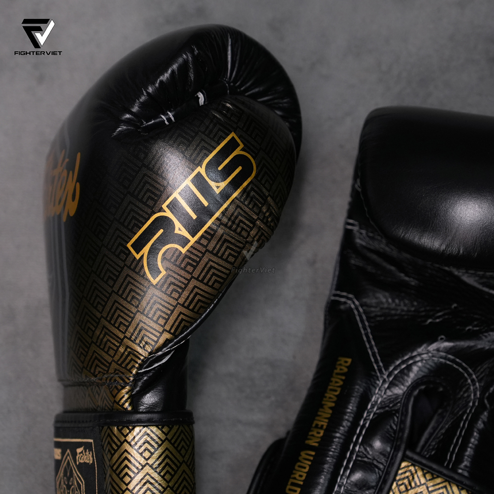 Găng Tay Boxing Fairtex x RWS Champion BGVR-CHAMP01 Black Gold 6 Găng Tay Boxing Fairtex x RWS Champion BGVR-CHAMP01 Black Gold - Ảnh 6